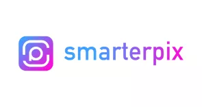 Logo der Firma „smarterpix“.